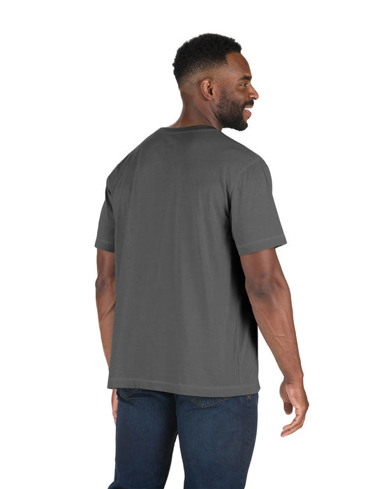 Berne Mens Slate Cotton Blend Light Performance Tee S/S