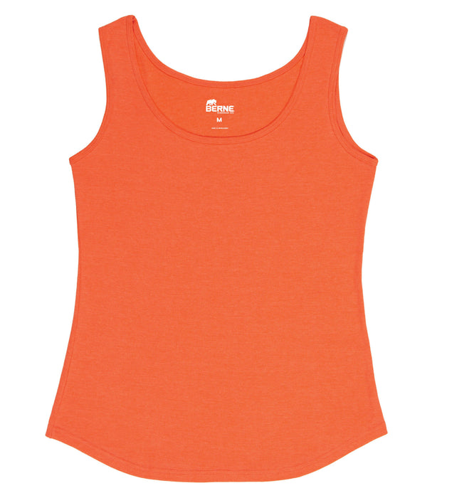 Berne Coral Cotton Blend Ladies Lightweight Performance Tank S/L