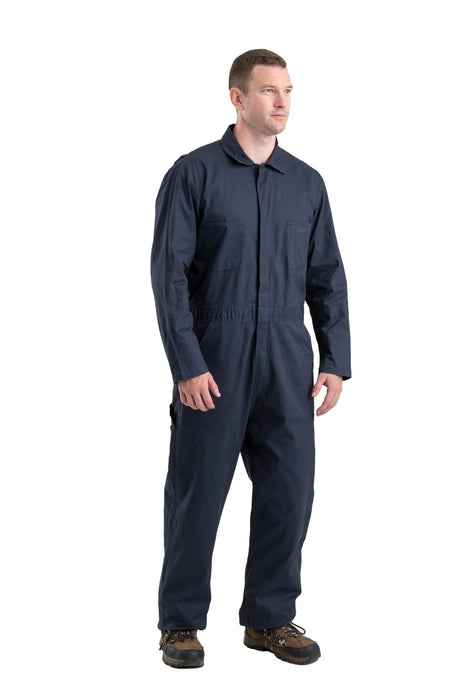 Berne Mens Navy 100% Cotton Unlined Coverall