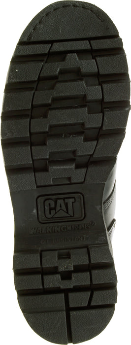 CAT Mens Second Shift St Black Leather Work Boots