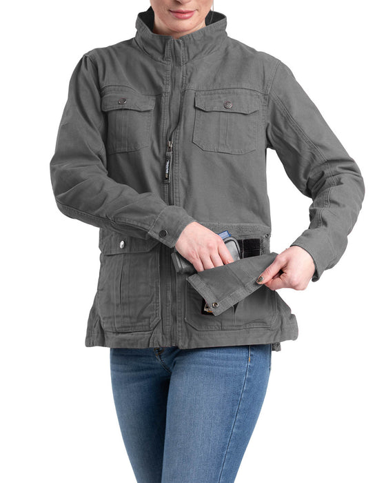 Berne Titanium 100% Cotton Ladies Sierra One One Jacket