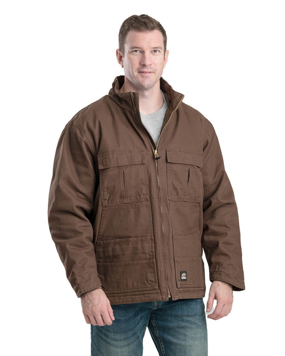 Berne Mens Bark 100% Cotton Chore Coat