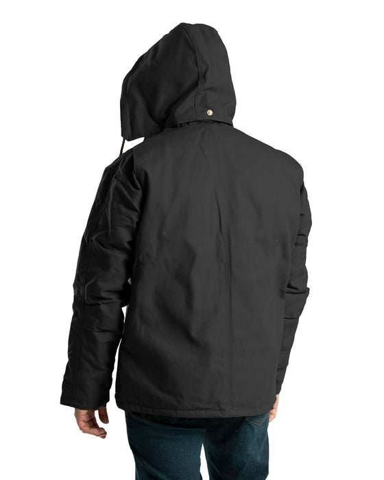 Berne Apparel Mens Heritage Duck Black 100% Cotton Chore Jacket