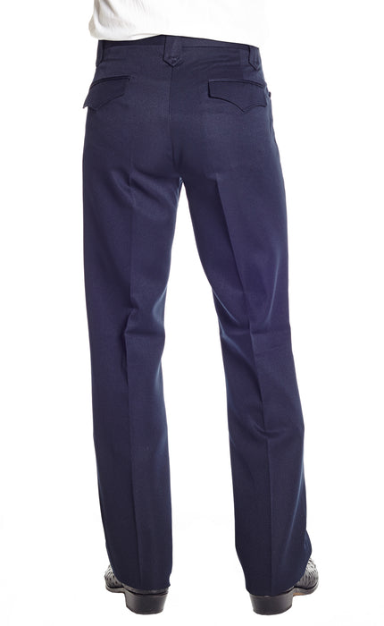 Circle S Mens Navy Polyester Ranch Dress Pants