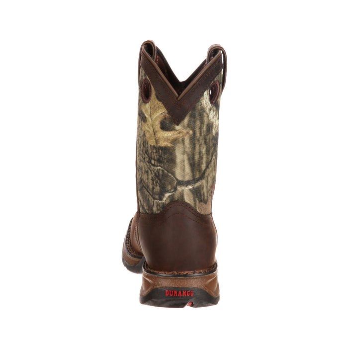 Lil Durango Little Kid Boys Brown/Camo Leather Saddle Cowboy Boots