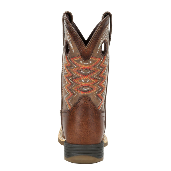 Durango Kids Tigers Eye Leather Lil Rebel Pro Cowboy Boots