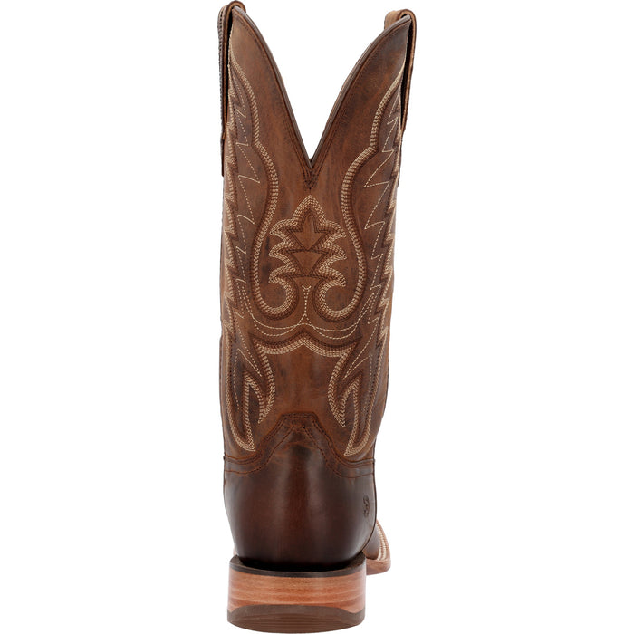 Durango Mens Arena Pro Western Umber Rust Leather Cowboy Boots