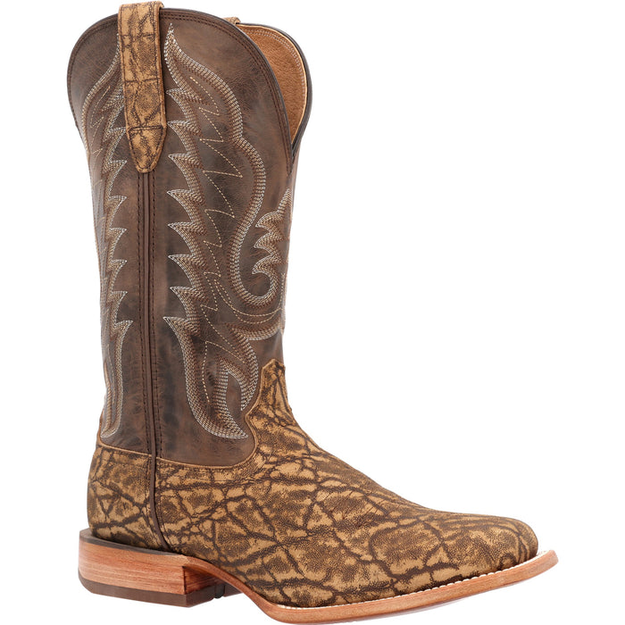 Durango Mens Arena Pro Western Rustic Tobacco Leather Cowboy Boots