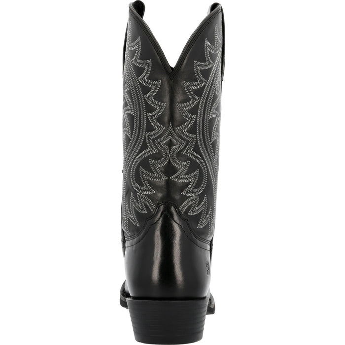 Durango Mens Shyloh Western Black Onyx Leather Cowboy Boots