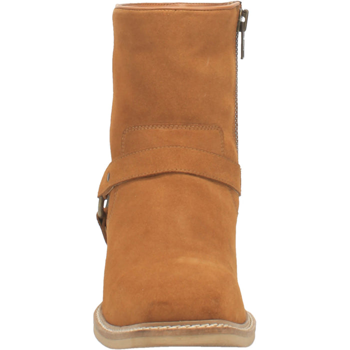 Dingo Mens Calgary Ankle Boots Leather Camel