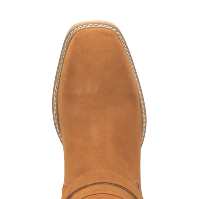 Dingo Mens Calgary Ankle Boots Leather Camel