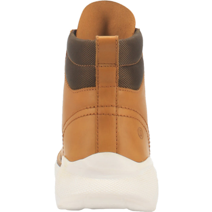 Dingo Mens Tailgate Ankle Boots Leather Saddle