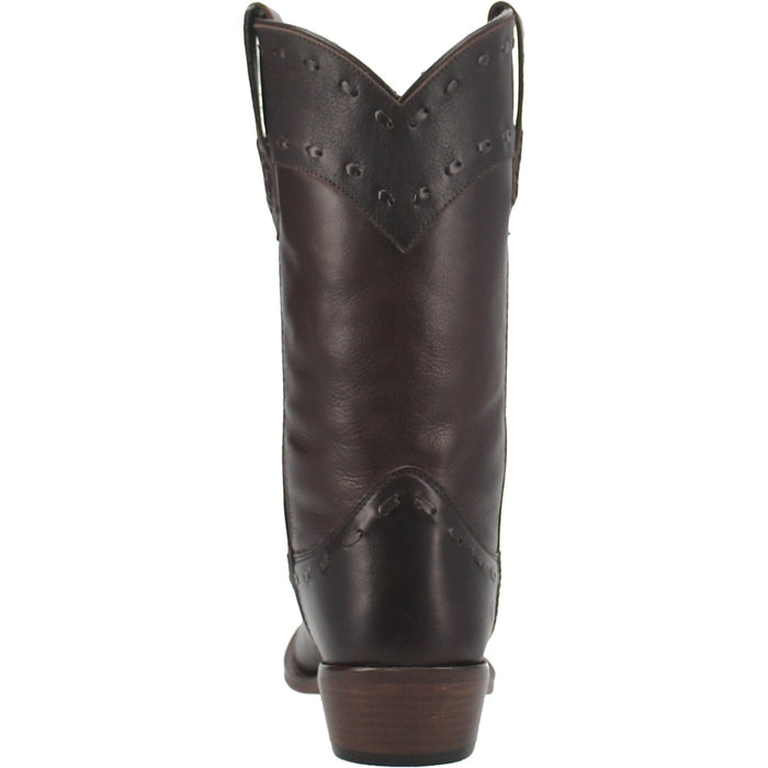 Dingo Mens Stagecoach Cowboy Boots Leather Brown