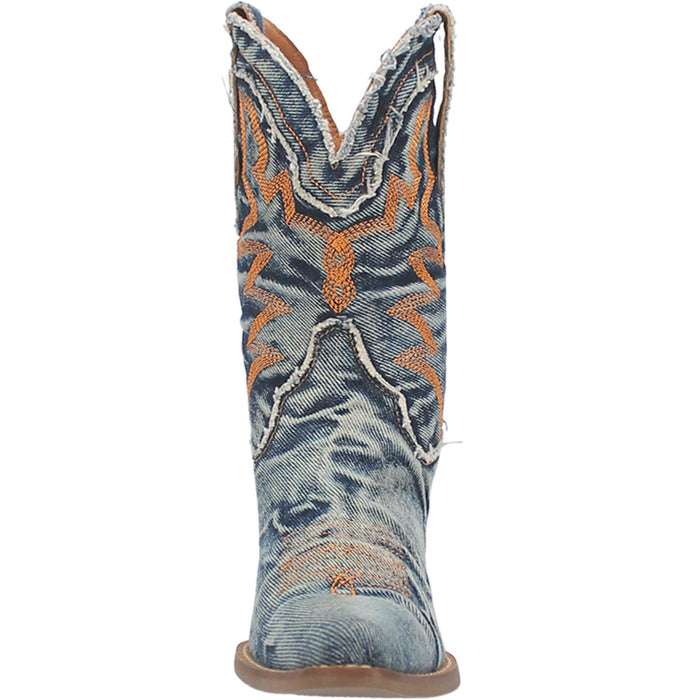 Dingo Womens Yall Need Dolly Cowboy Boots Leather Blue