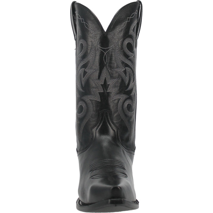 Dan Post Mens Milwaukee Cowboy Boots Leather Black