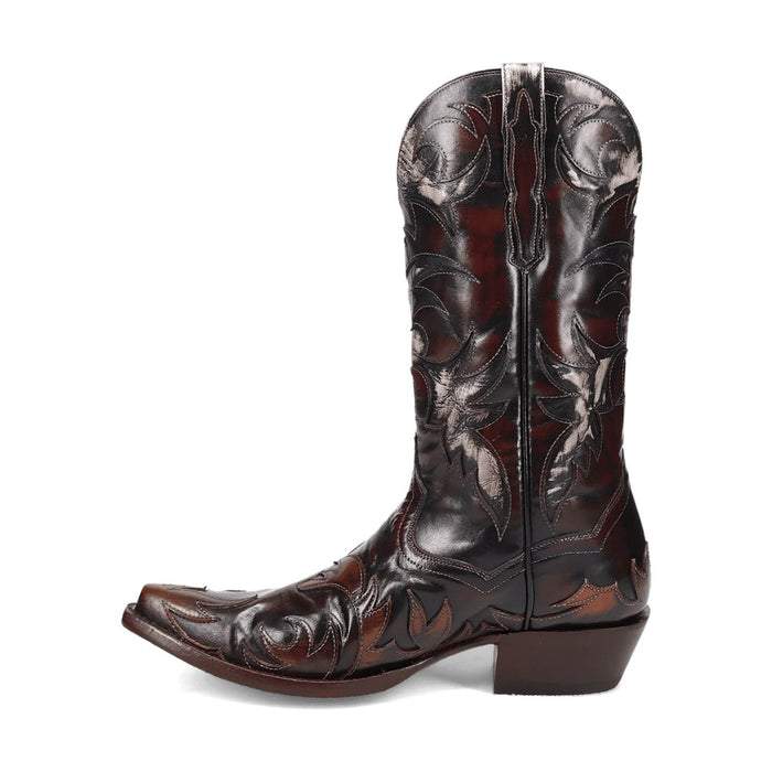 Dan Post Mens Emilio Cognac Leather Cowboy Boots