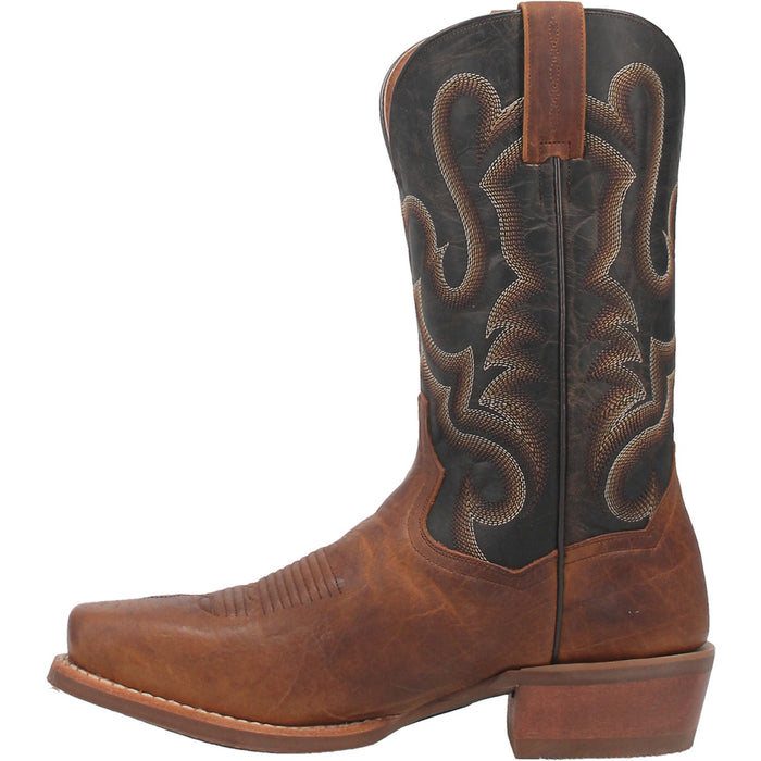 Dan Post Mens Richland Cowboy Boots Leather Saddle