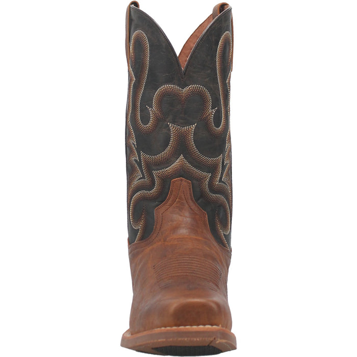 Dan Post Mens Richland Cowboy Boots Leather Saddle