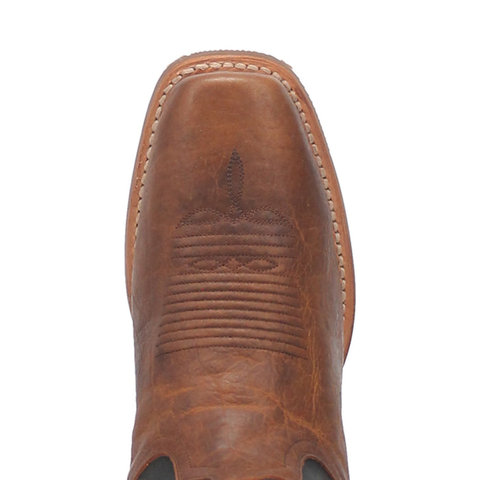 Dan Post Mens Richland Cowboy Boots Leather Saddle