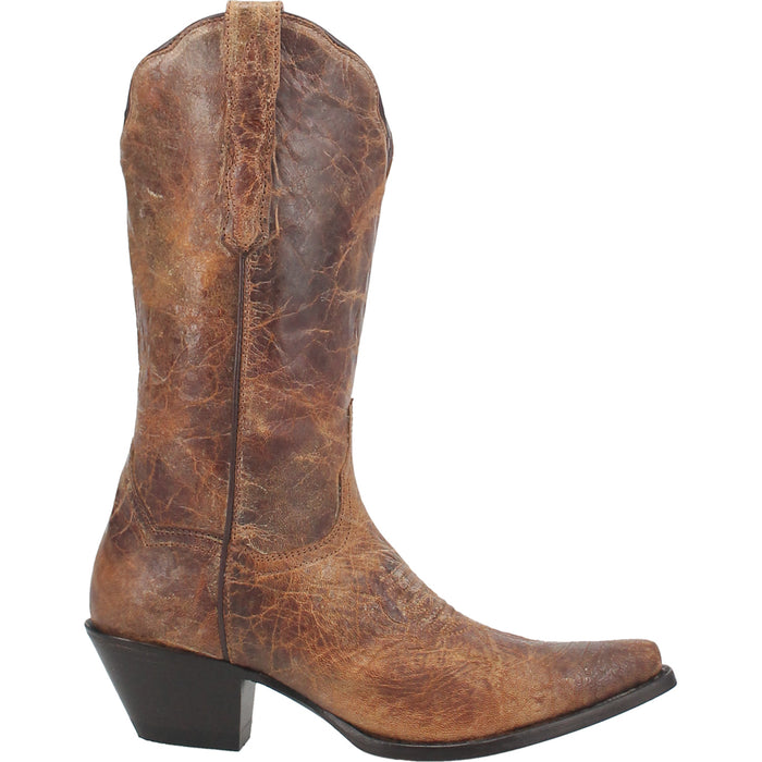 Dan Post Womens Colleen Cowboy Boots Leather Tan