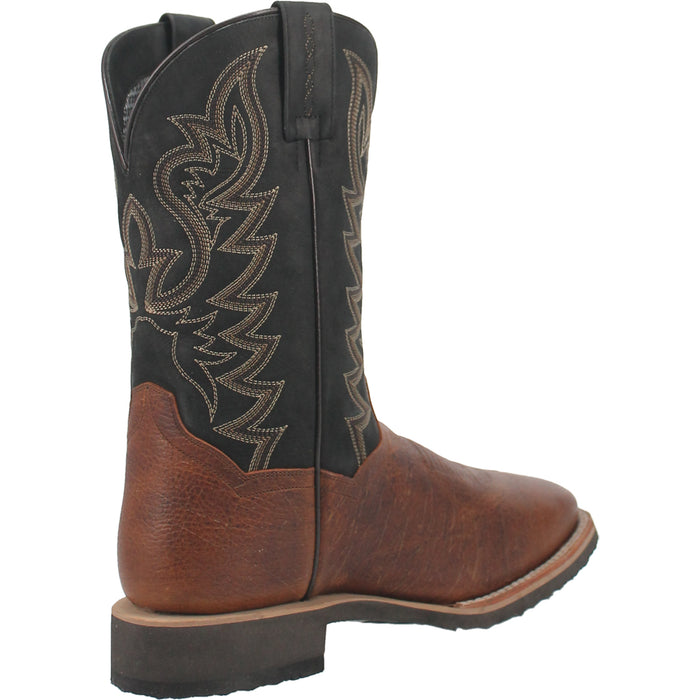 Dan Post Mens Bolton Cowboy Boots Leather Cognac