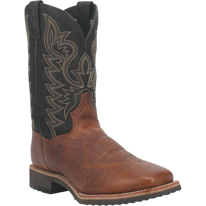 Dan Post Mens Bolton Cowboy Boots Leather Cognac