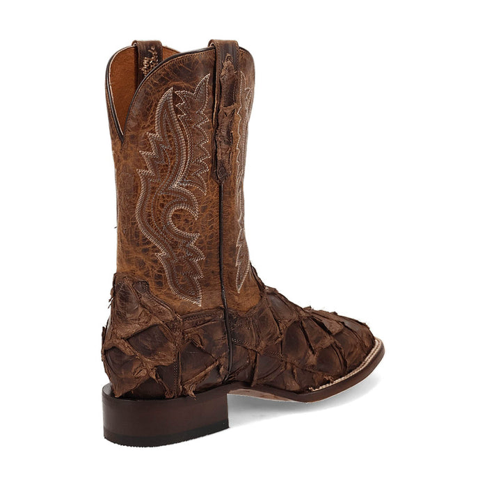 Dan Post Mens Raymond Brown Pirarucu Cowboy Boots