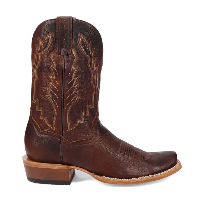 Dan Post Mens Boerne Cognac Leather Cowboy Boots