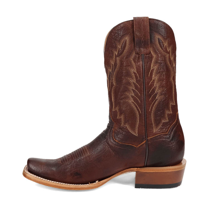 Dan Post Mens Boerne Cognac Leather Cowboy Boots