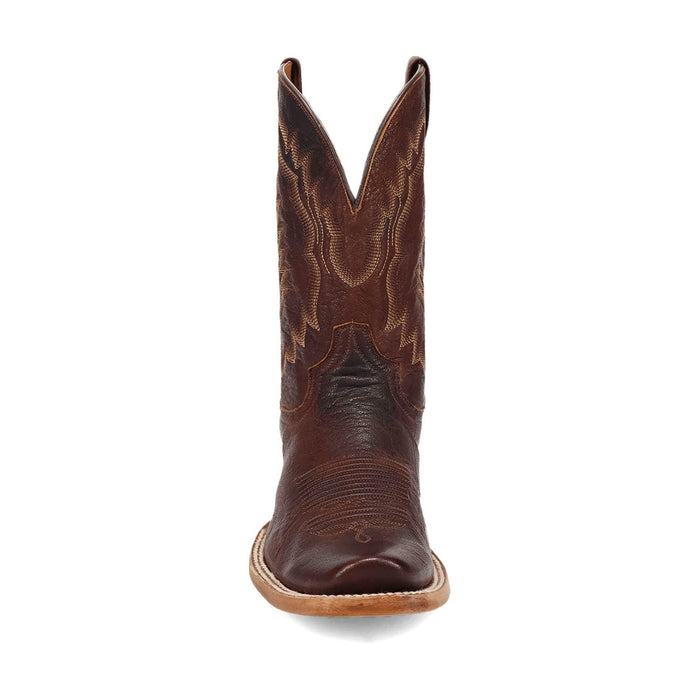 Dan Post Mens Boerne Cognac Leather Cowboy Boots