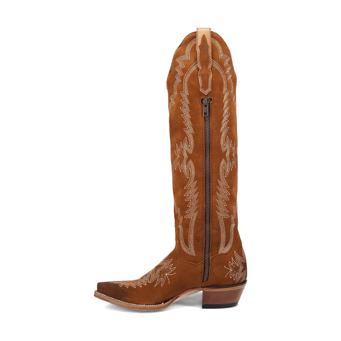 Dan Post Womens Marlowe Tan Leather Cowboy Boots