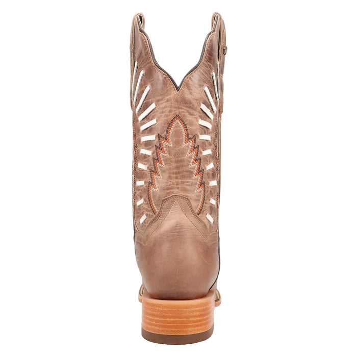 Dan Post Womens Lacey Tan Leather Cowboy Boots