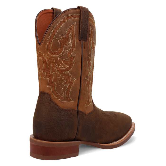 Dan Post Mens Brigston Chocolate/Tan Leather Cowboy Boots