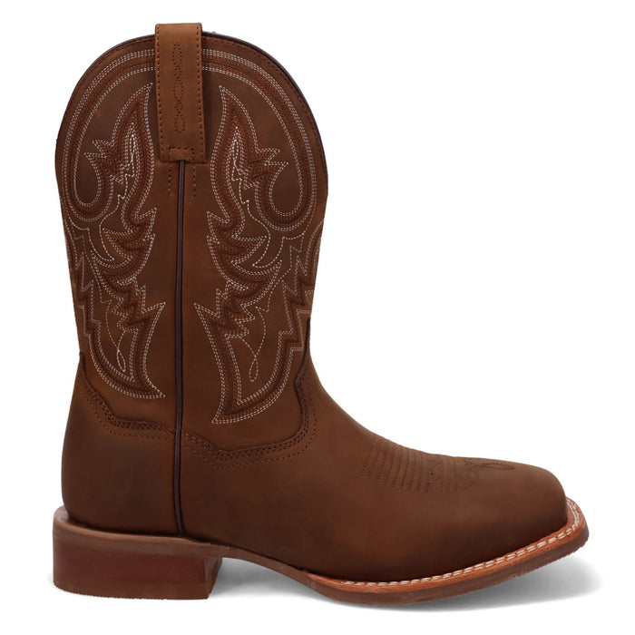 Dan Post Mens Brigston Brown Leather Cowboy Boots