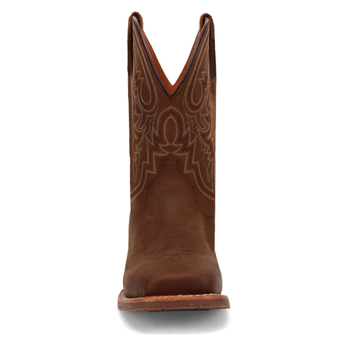 Dan Post Mens Brigston Brown Leather Cowboy Boots