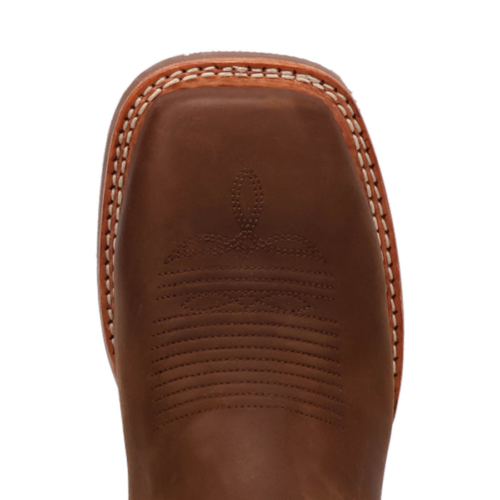 Dan Post Mens Brigston Brown Leather Cowboy Boots