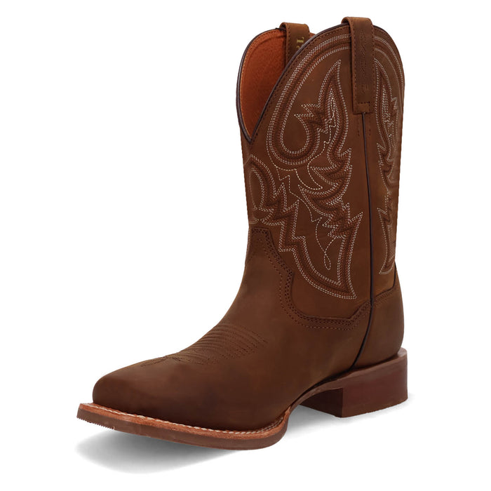 Dan Post Mens Brigston Brown Leather Cowboy Boots