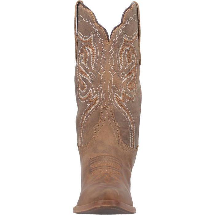 Dan Post Womens Karmel Cowboy Boots Leather Tan