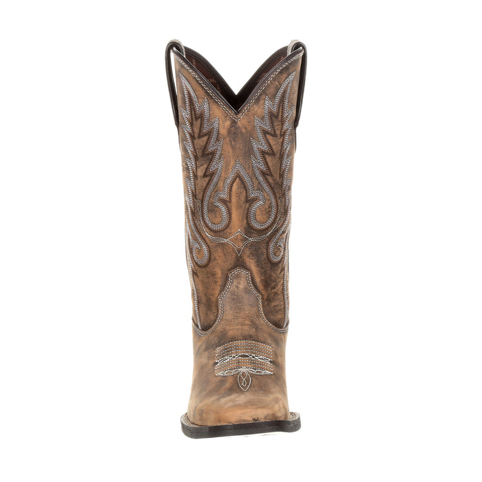 Durango Womens Brown/Tan Leather Dreamcatcher Cowboy Boots