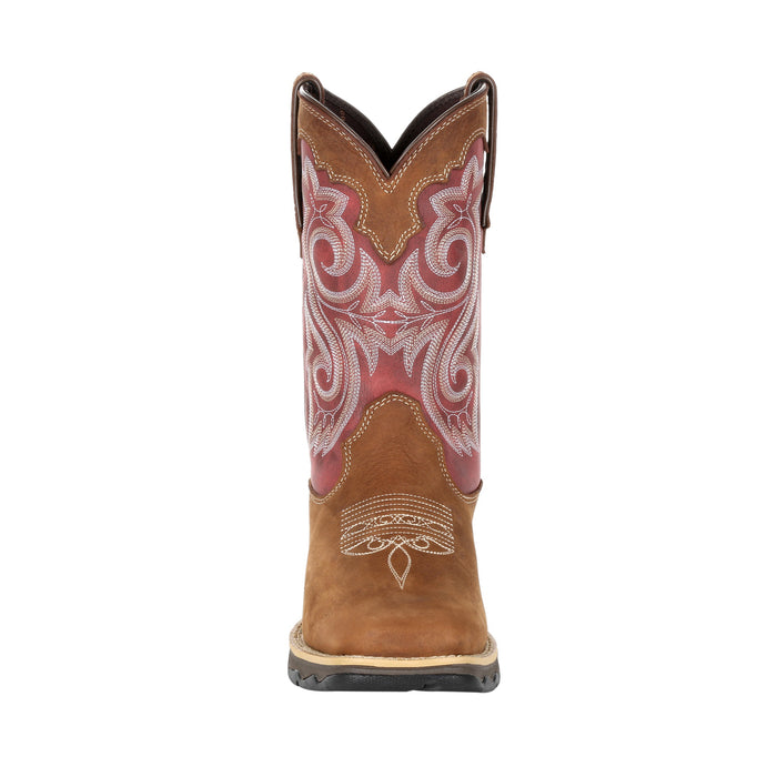 Durango Womens Briar/Rusty Leather Lady Rebel Cowboy Boots