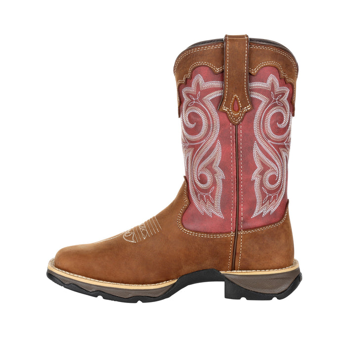 Durango Womens Briar/Rusty Leather Lady Rebel Cowboy Boots