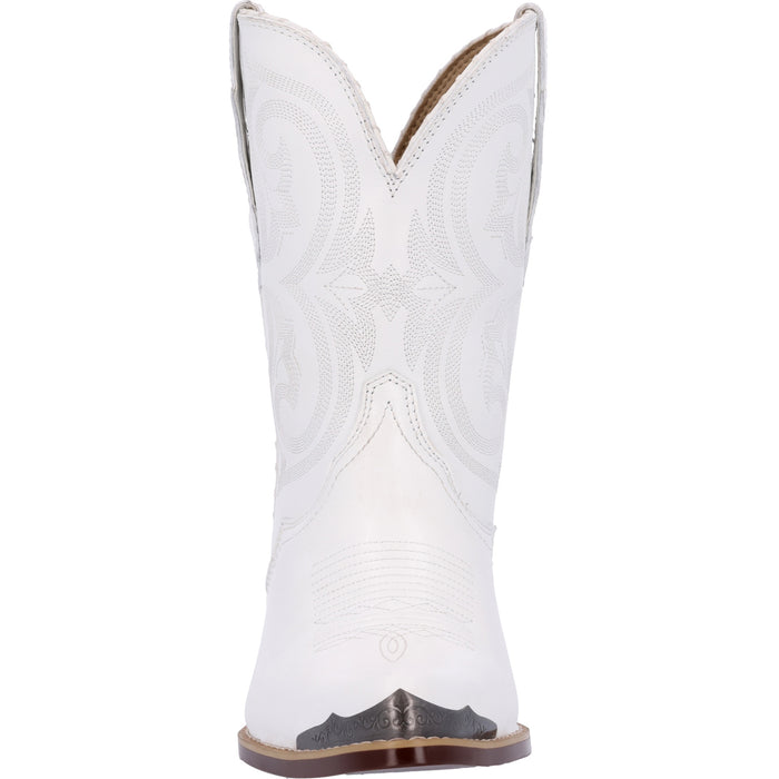 Durango Womens Crush Western Pearl White Leather Cowboy Boots