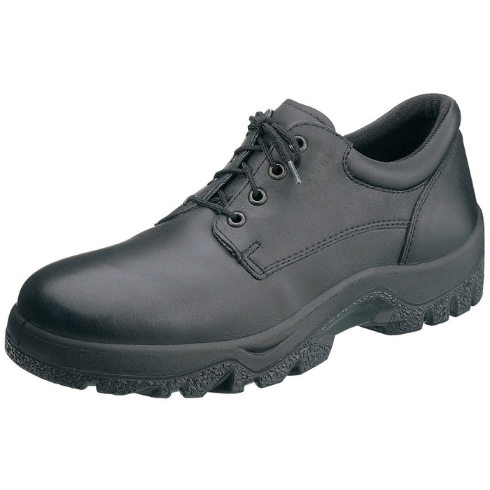 Rocky TMC Mens Black Leather Postal Duty Plain Toe Oxford Shoes