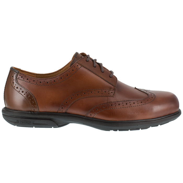 Florsheim Mens Brown Leather Oxfords Loedin ST Wingtip