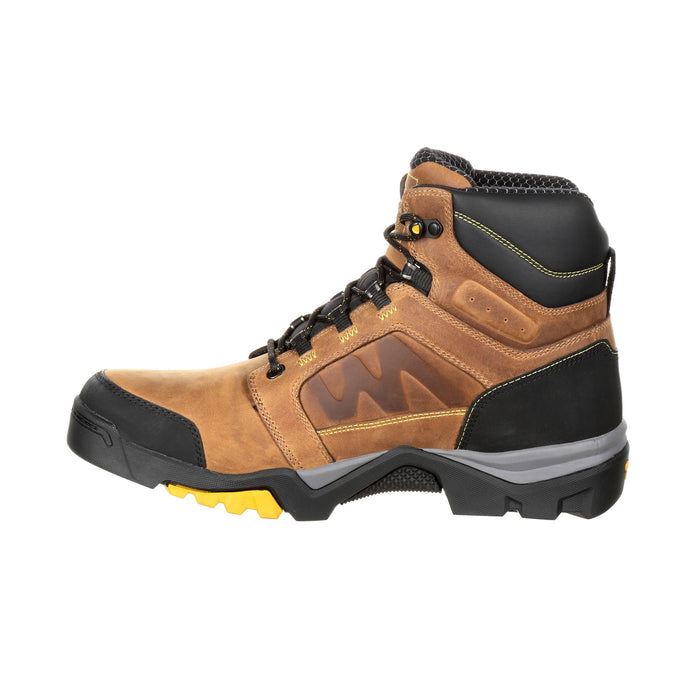 Georgia Mens Trail Crazy Horse Leather Amplitude WP Work Boots