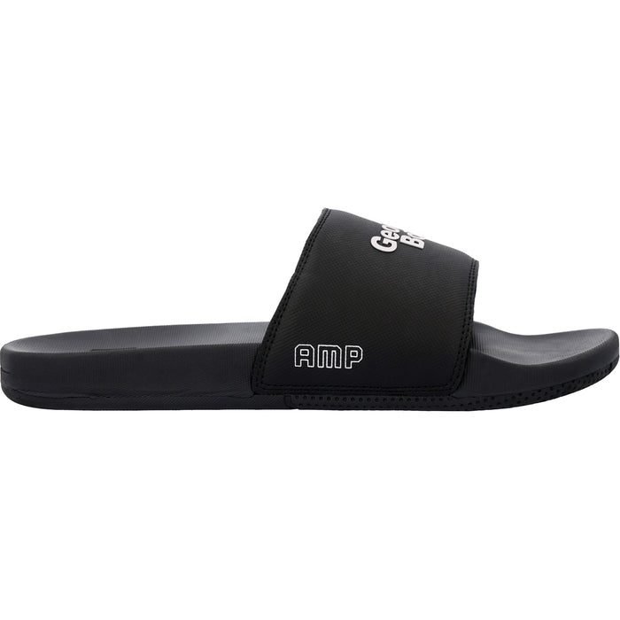 Georgia Mens AMP Slide Black Synthetic Sandals Shoes