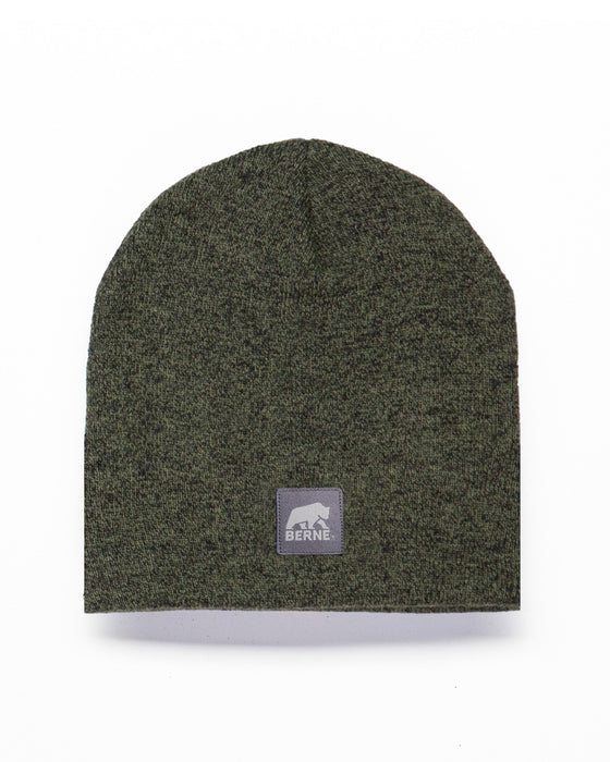 Berne Unisex Heritage Knit Cedar Green/Black 100% Acrylic Beanie Hat