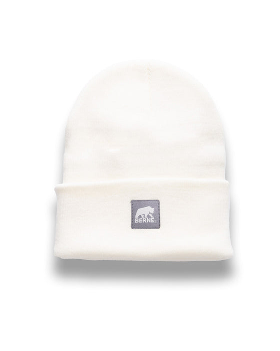 Berne Unisex Heritage Knit Cuff White 100% Acrylic Beanie Hat