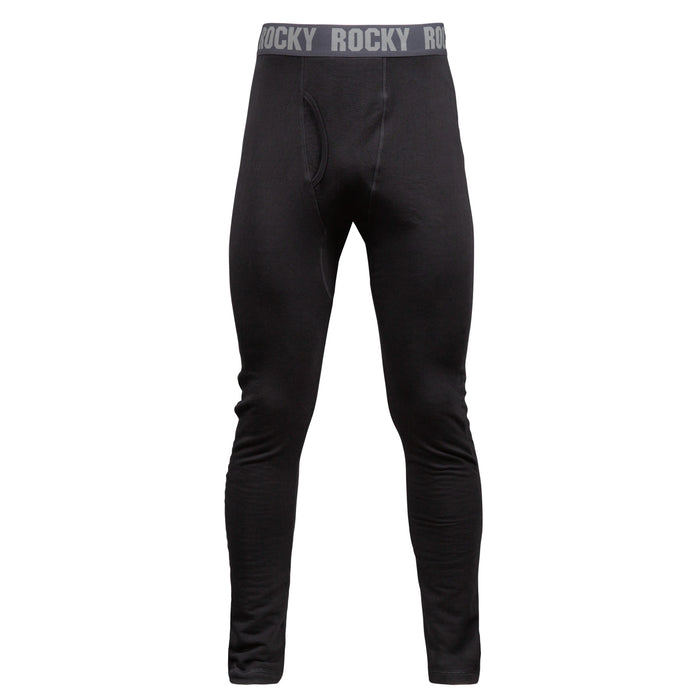 Rocky Mens Heavyweight Thermal Black Wool Blend Hunting Pants