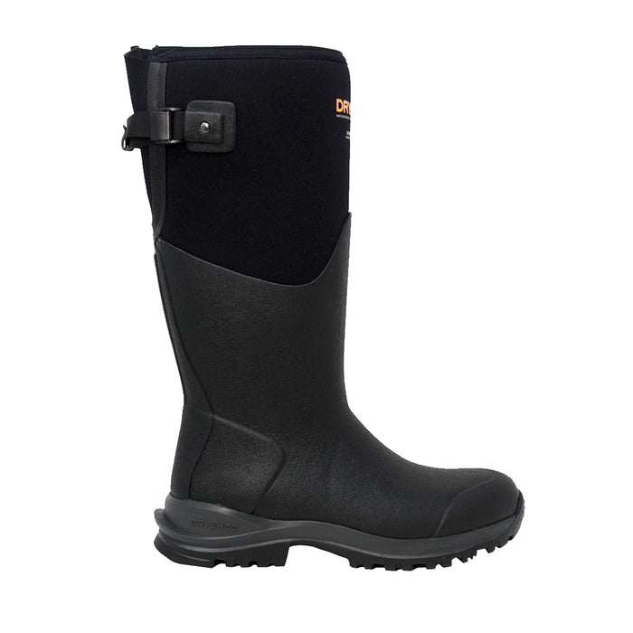 Dryshod Womens Legend MXT Hi Pull On Gusset Black Rubber Work Boots